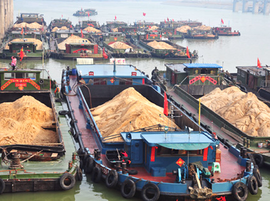 機(jī)制砂石發(fā)展新思路，打造臨港生產(chǎn)基地