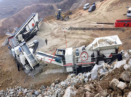 紅星機器移動式破碎站，致力于全球砂石骨料投資者